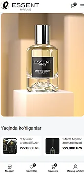 Essent Parfume — Mobil